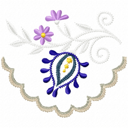 Flowers And Tree Embroidery Design 9 Flowers And Tree Embroidery Design 9